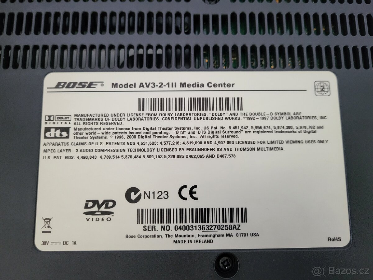 Bose 3-2-1 média Center - 4