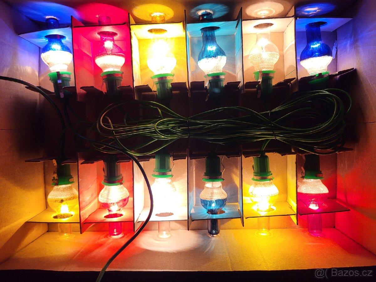 Retro vánoční osvětlení 116 - 4