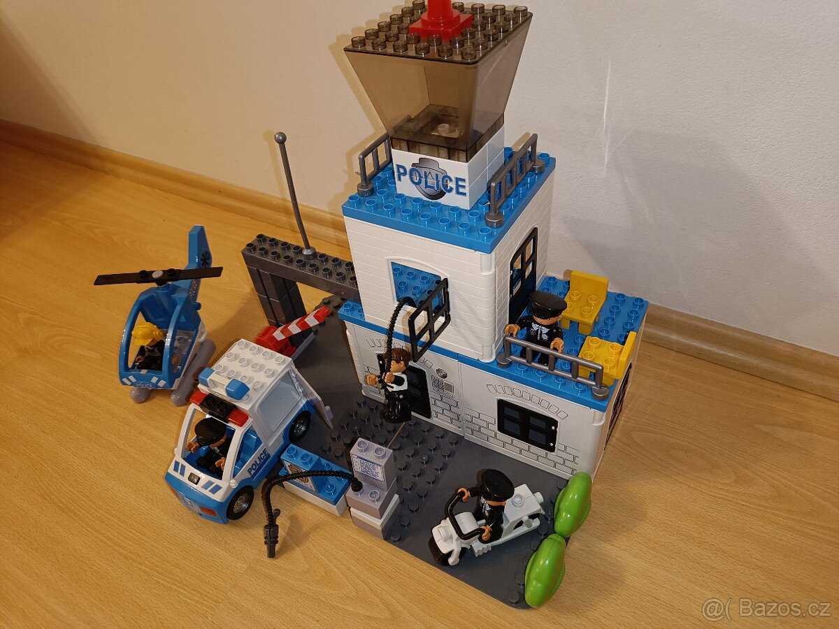 Stavebnice hasiči, policie, nemocnice - pasuje na Lego Duplo - 4