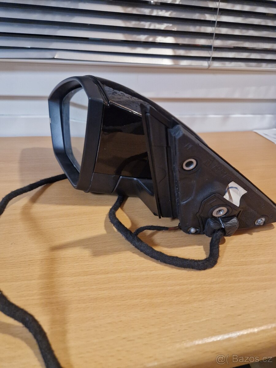 Levé zrcátko - Škoda Superb 3 III - hnedé - 4