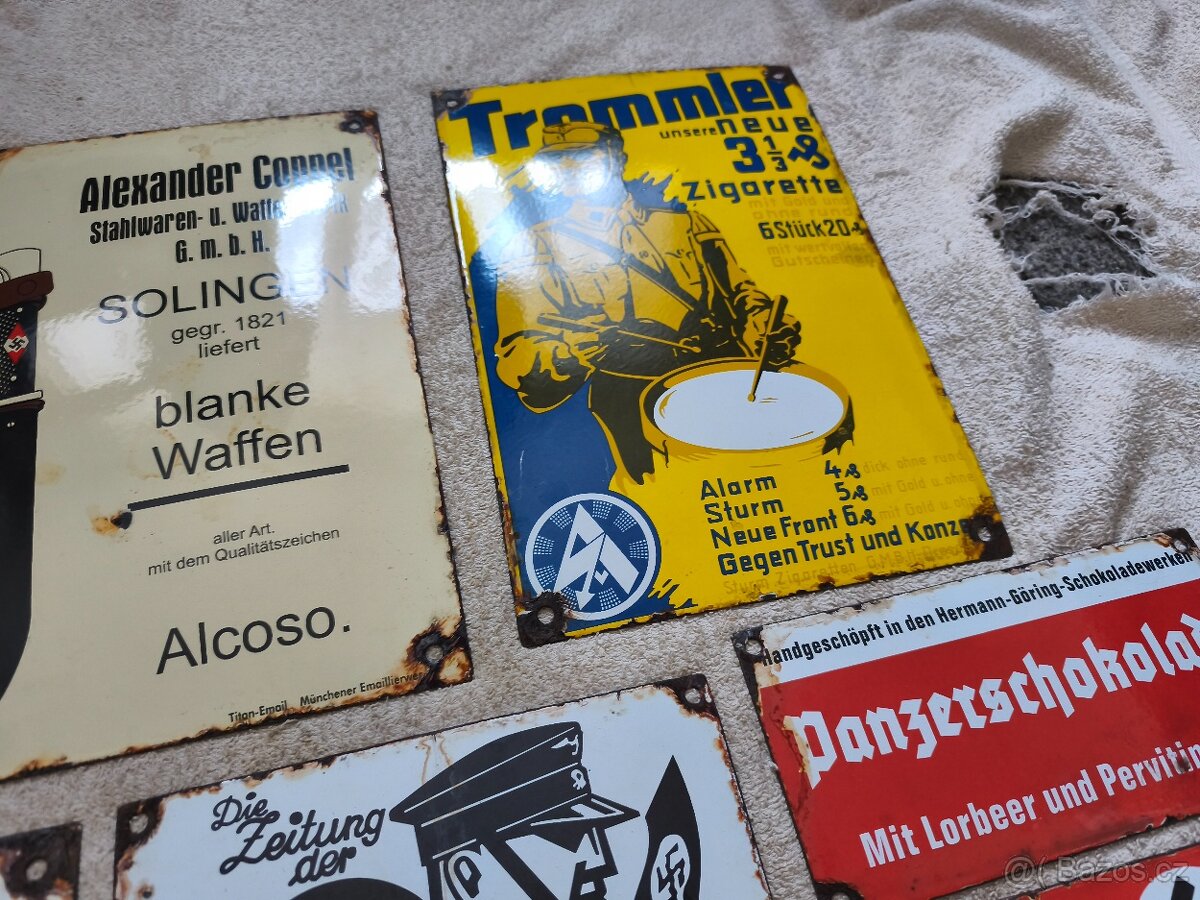 Německé cedule - 4