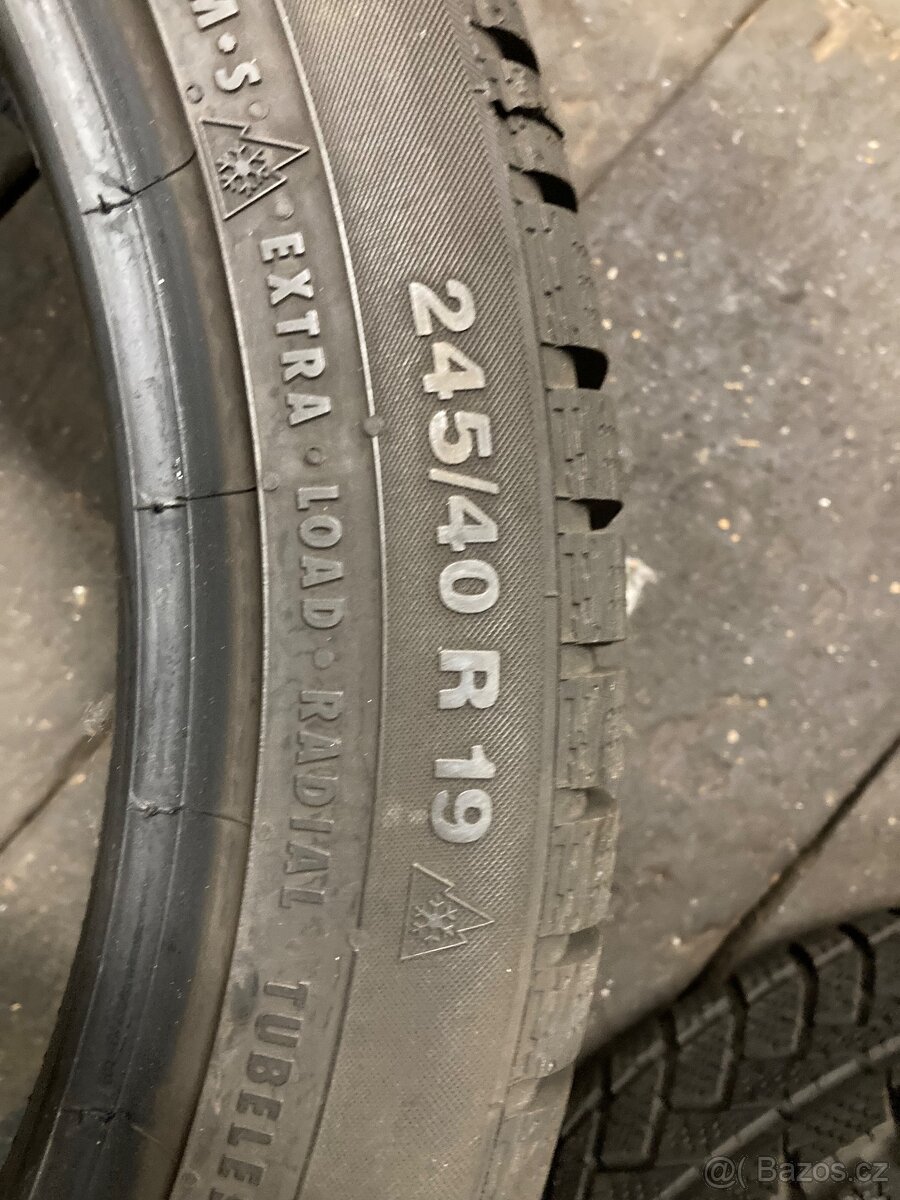 Zimni pneu 245/40 R19 continental - 4
