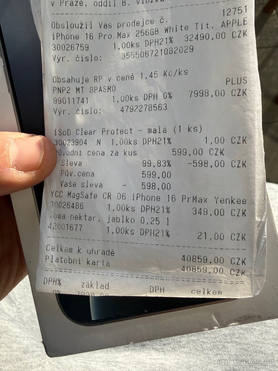 iPhone 16 Pro Max 256 (4 měsíce starý) - 4