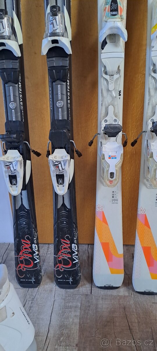 Dámské lyže,lyžáky - 4