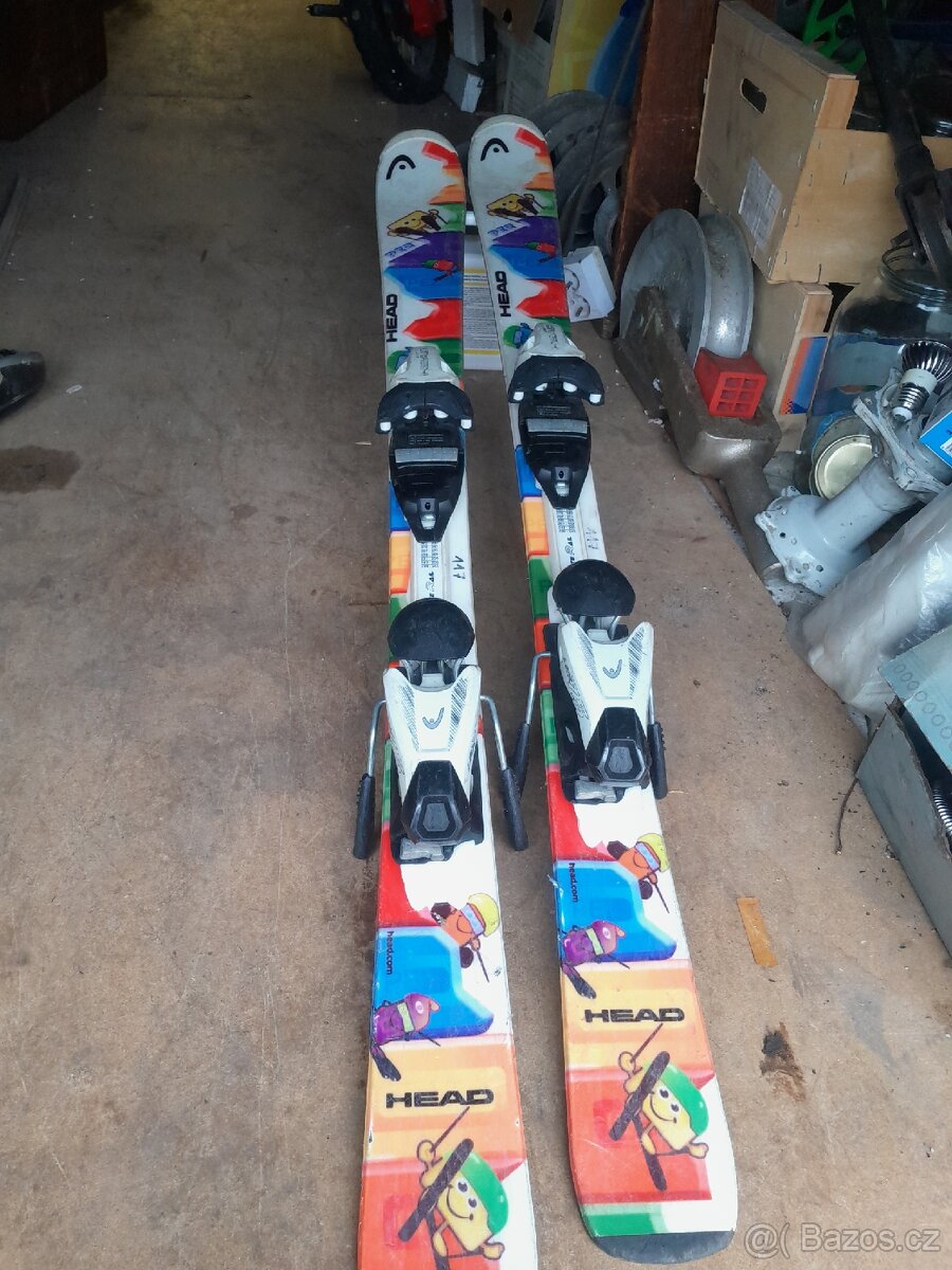 Prodám dětské lyže HEAD - 4