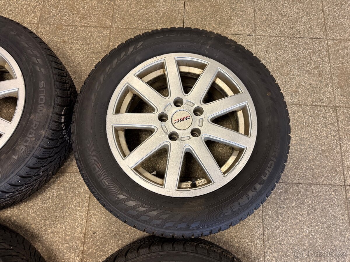 ALU disky DEZENT 5x112 7jx16 - 4