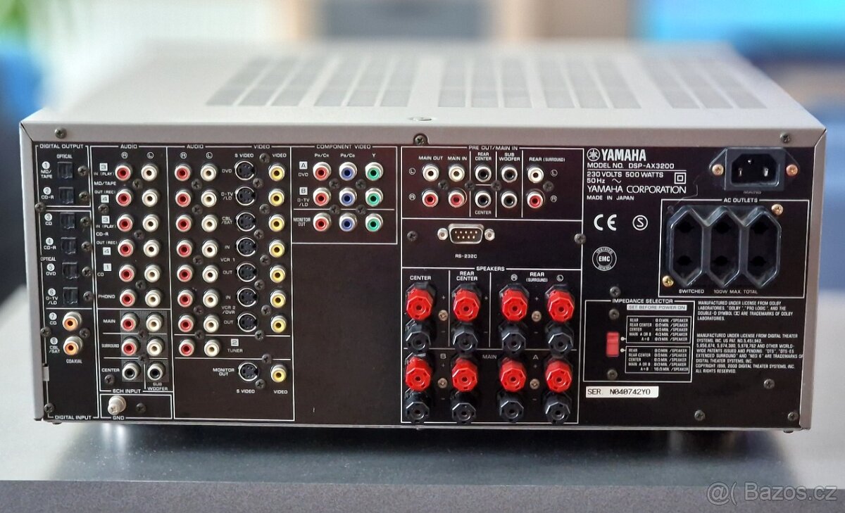 YAMAHA DSP-AX3200 - 4