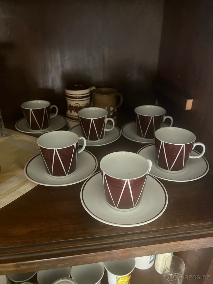 Čajové sady, výroční skleničky, karafy - 4