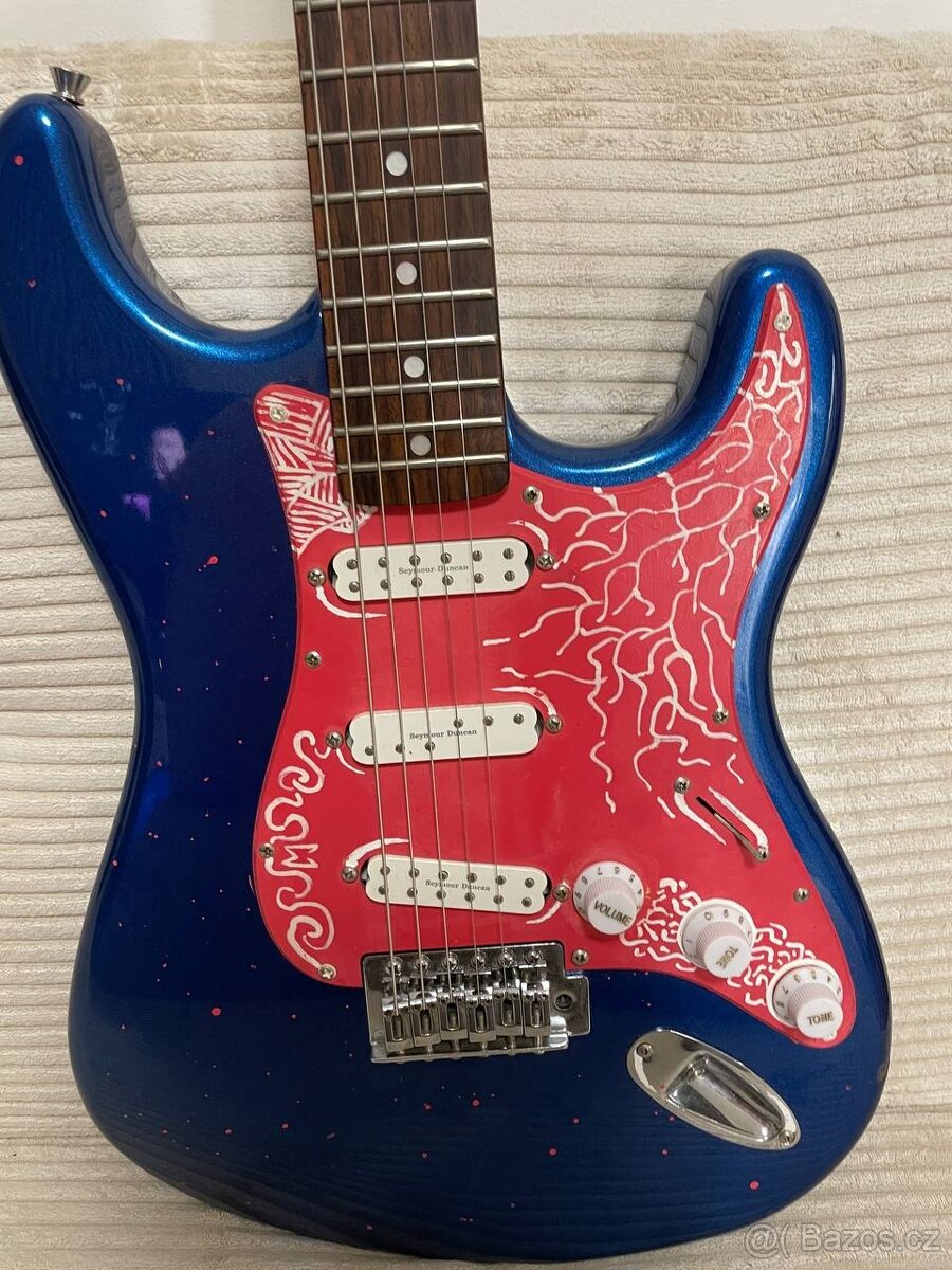 Elektrická kytara SX vintage series / snímače Seymour Duncan - 4