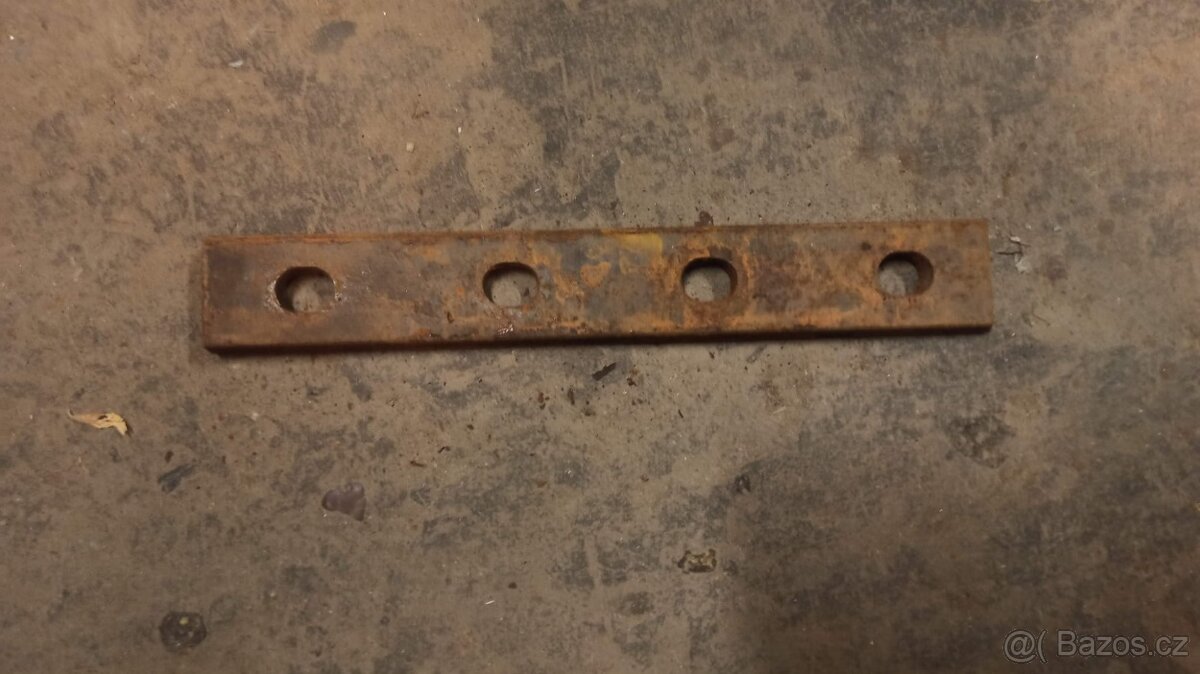 důlní kolejnice 70/10, spojky a ocelové pražce - JEDNOTLIVĚ - 4