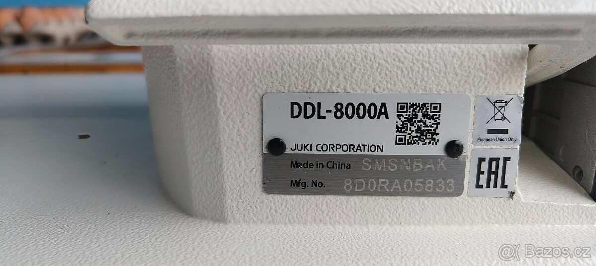 Průmyslový automaticky šicí stroj JUKI DDL8000A - 4