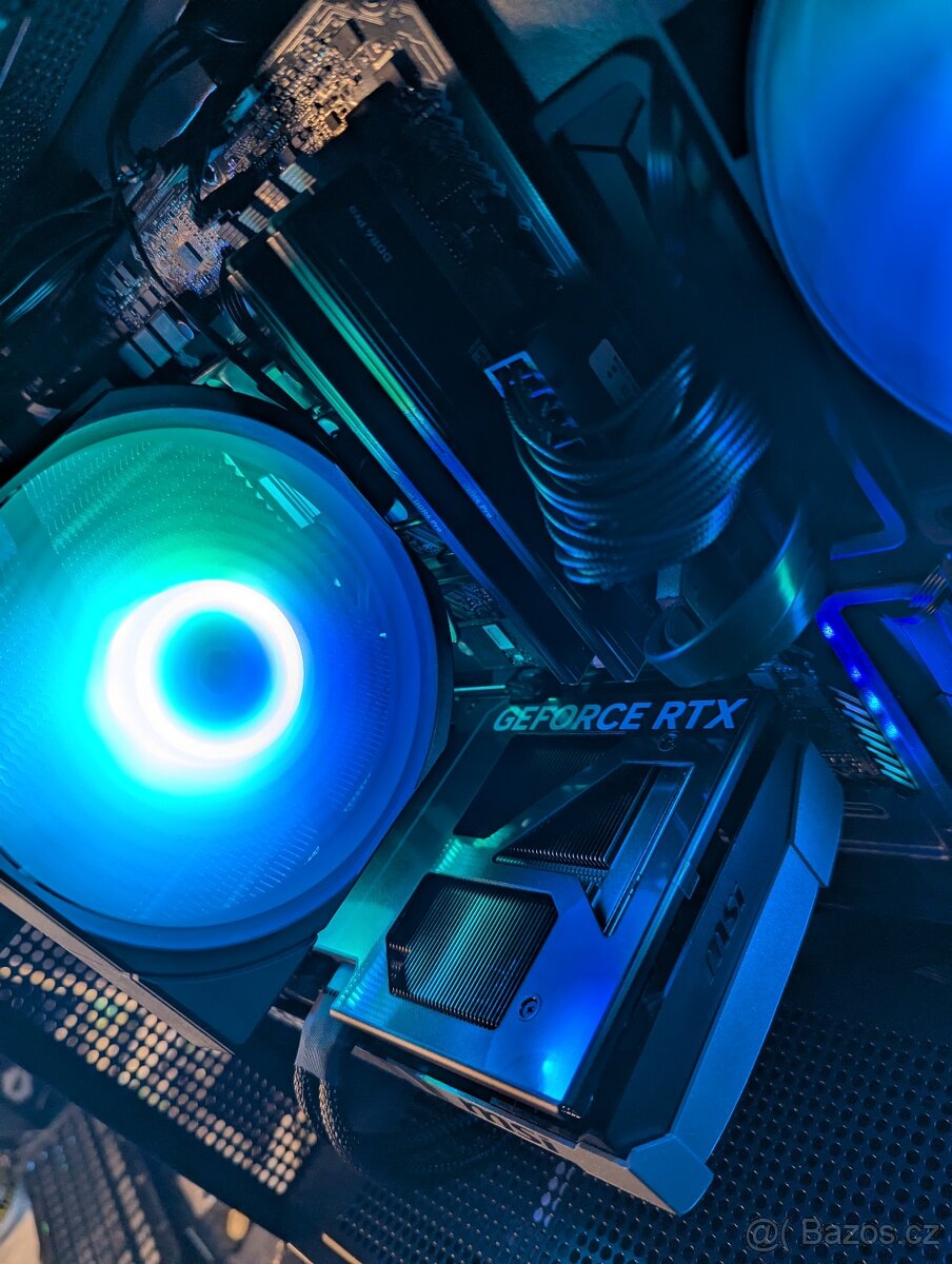 Nový Herní PC: Ryzen 7 5800x /RTX 5070 / 32gbRAM/ záruka - 4