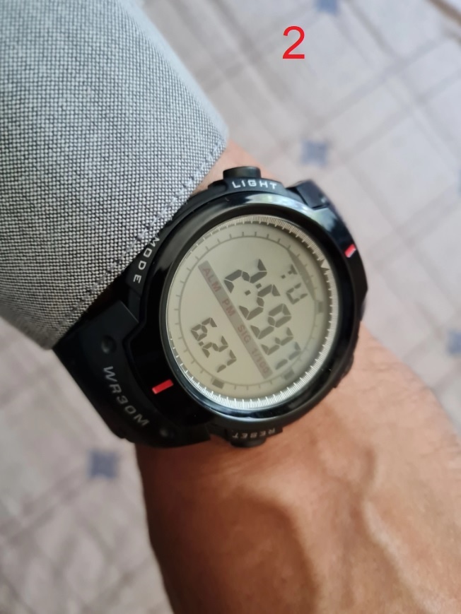 Hodinky pánské, sportovní, digitální. NOVE. - 4