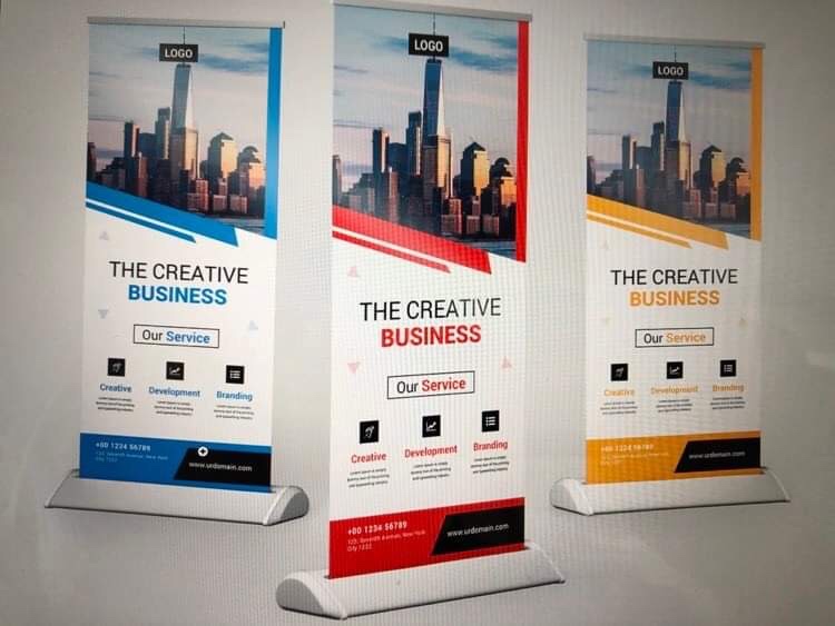 Roll up - reklamní stojan - 4