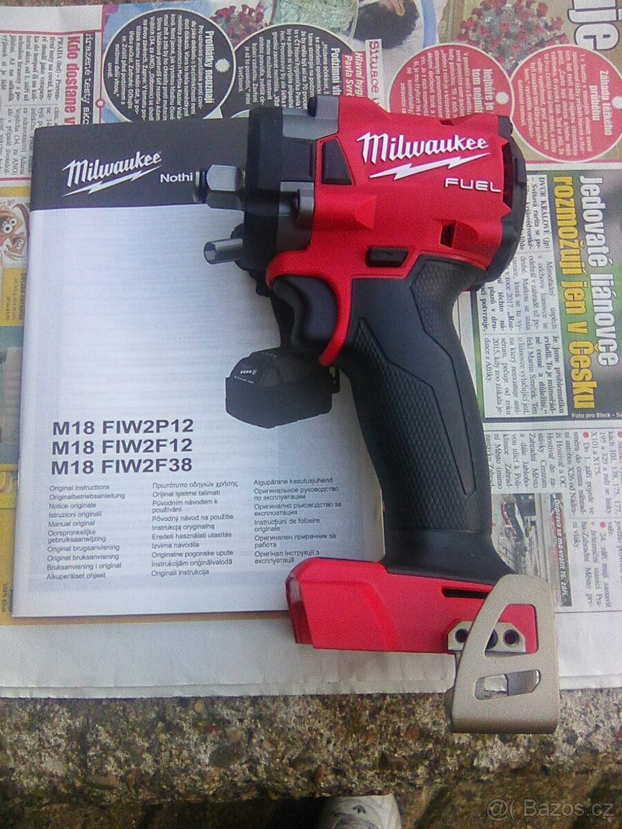 Milwaukee M18 FIW2F12 golovy 339 Nm aku razovy utahova - 4
