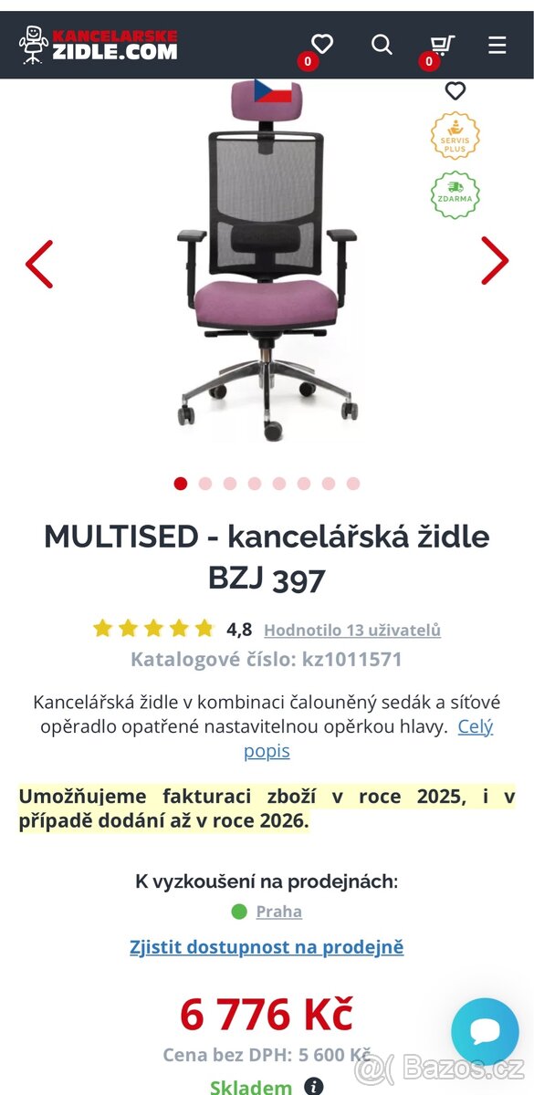 kancelářská židle Multised - 4