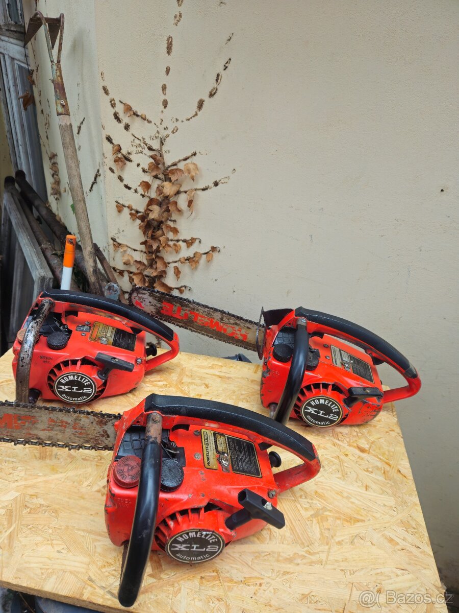 Homelite XL- 2 automatic motorová pila - 4