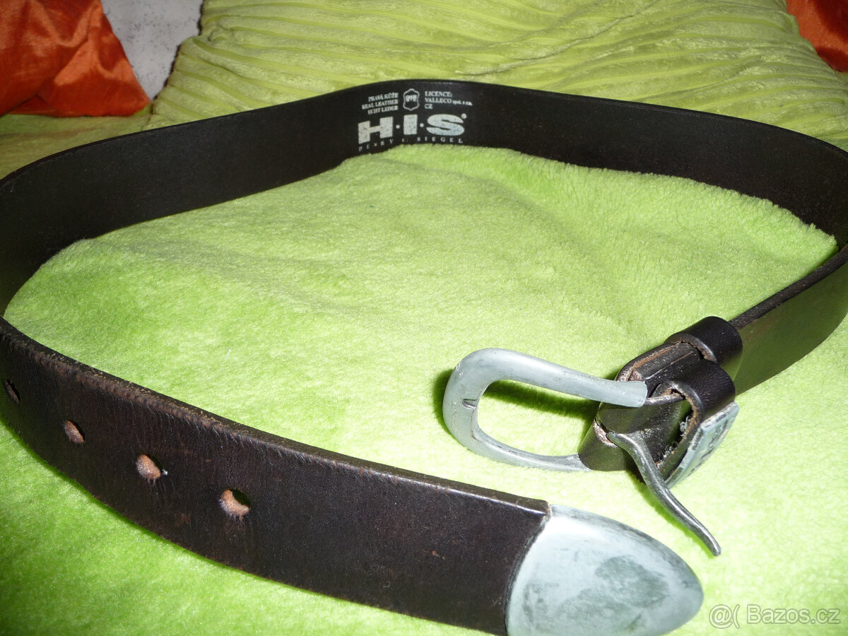 RETRO - HIS kožený opasek dámský - 4