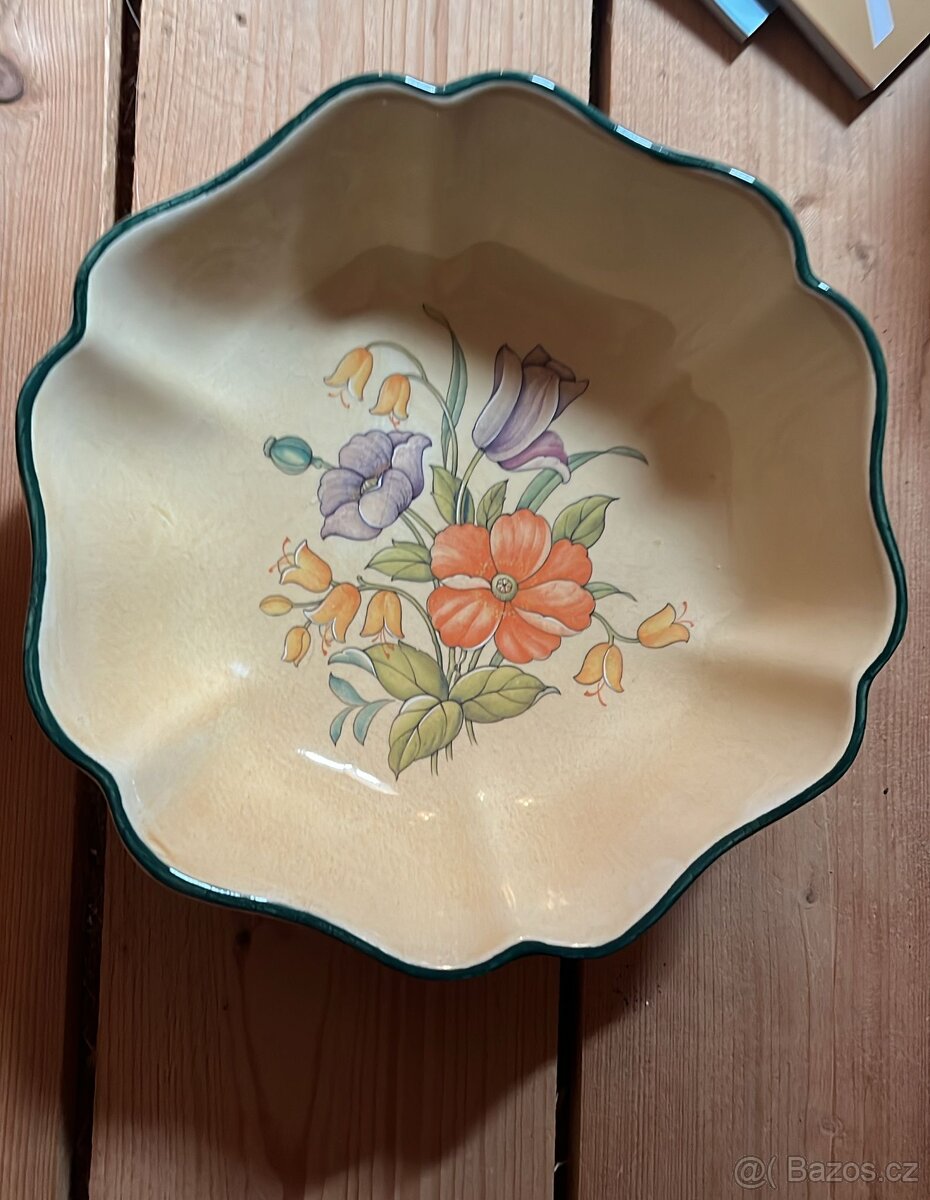 Keramický soudek a talíř - 4