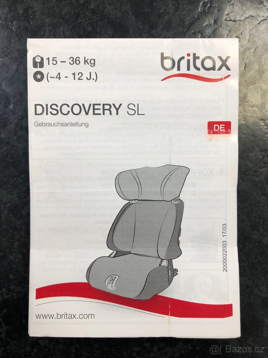 Britax Discovery SL 15-36Kg - 4