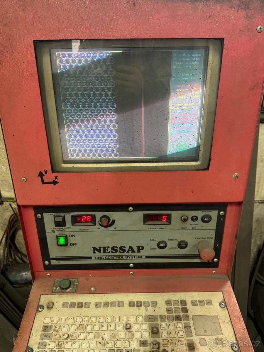 🧰 Plazmový CNC řezací stroj NESSAP Standard 1600 – Cebora P - 4