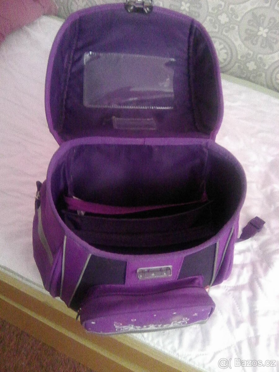 Školní aktovka-krásná s bezpečnostními prvky - 4