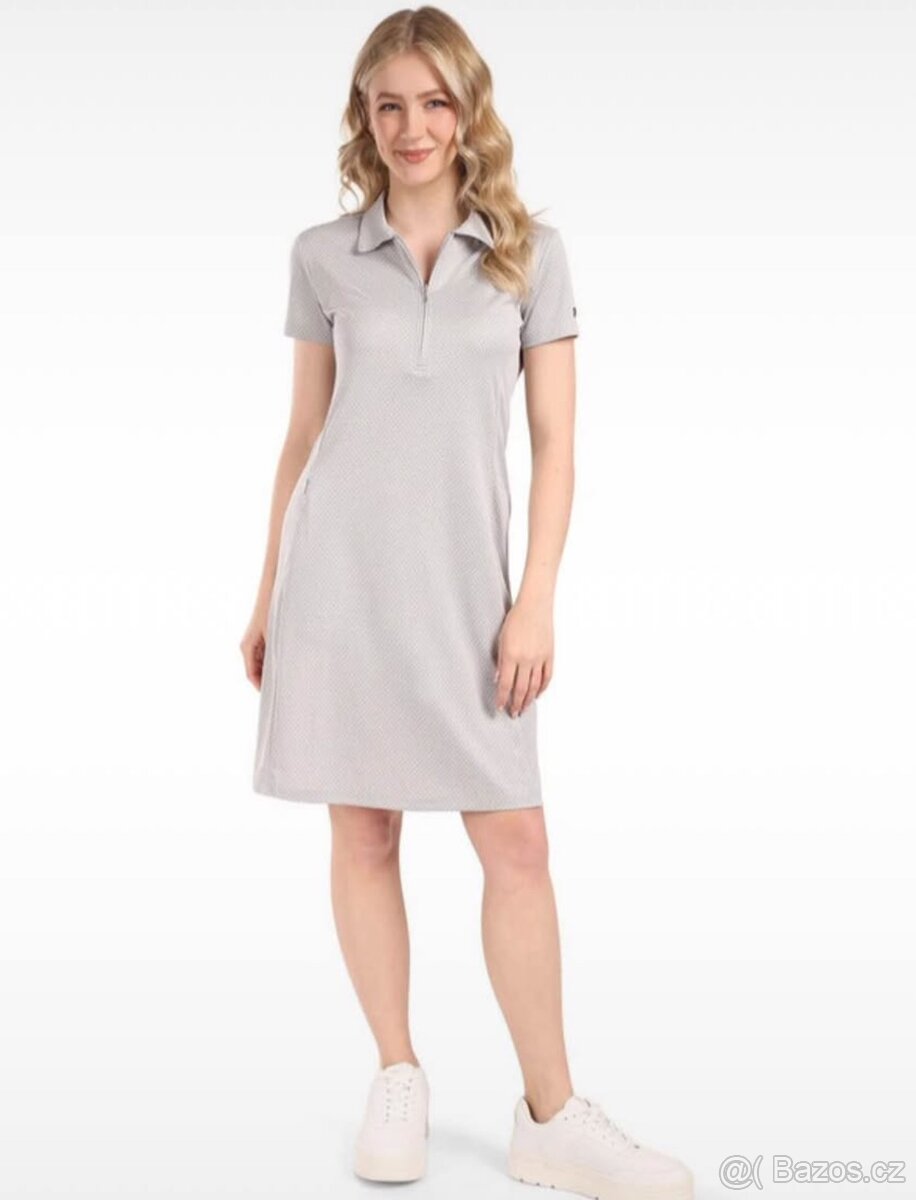 DÁMSKÉ RYCHLOSCHNOUCÍ ŠATY ALPINE PRO EDELA 2 S COOL DRY. - 4