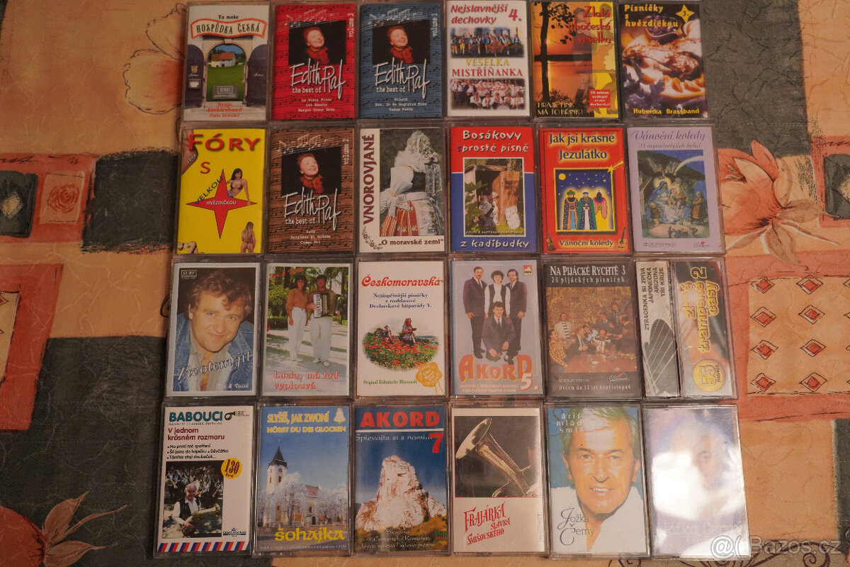 kazety mix dechovky i klasika, všehochuť+CD vážné hudby - 4