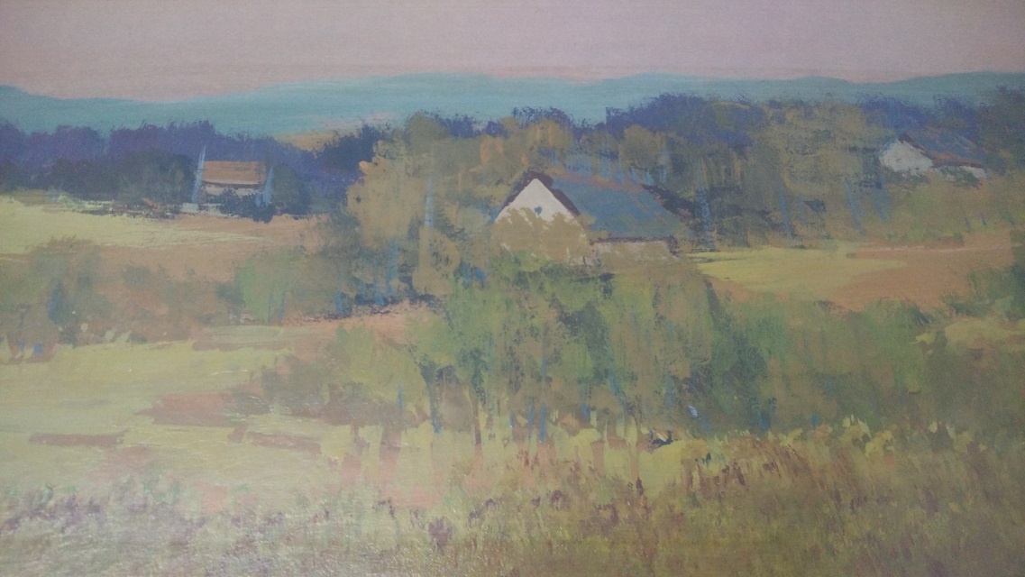 František Sadovský - Krajina, Vysočina, obraz, malba - SLEVA - 4