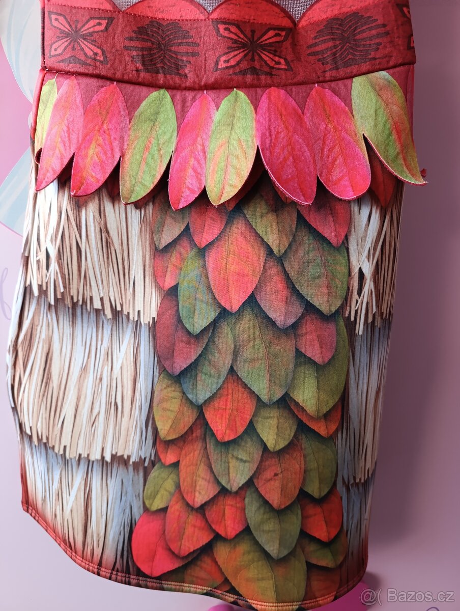 Šatičky Moana Viana na karneval 122 128 - 4