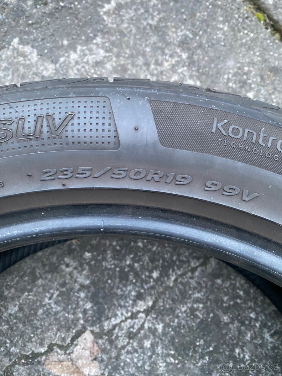 2x Letní pneu 235/50R19 Hankook - 4