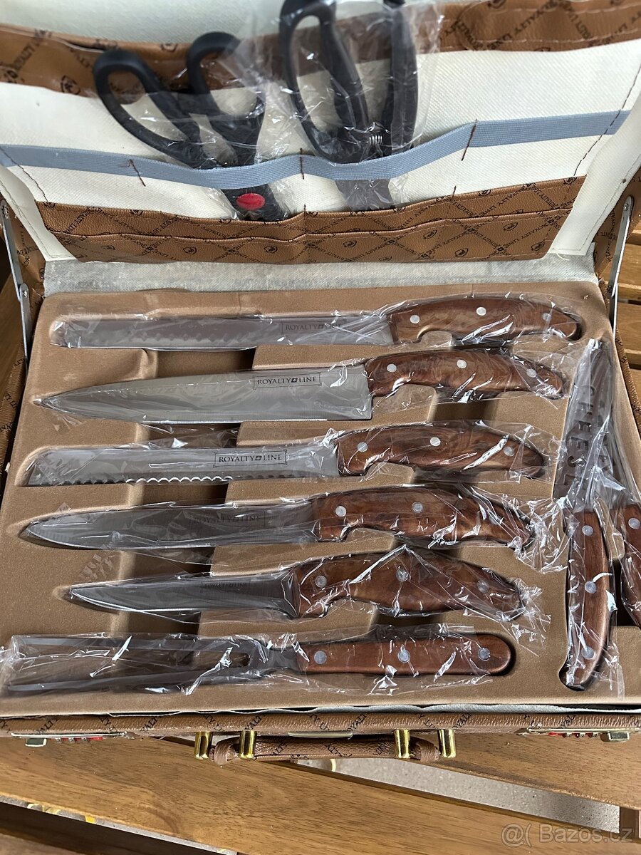 Sada nožů v kufříku nová - 4