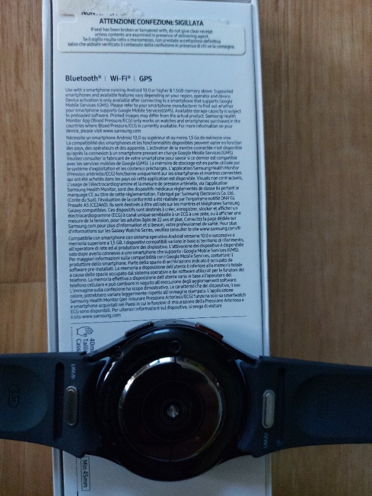 Samsung Galaxy Watch 6 40 mm BT Graphite - 4