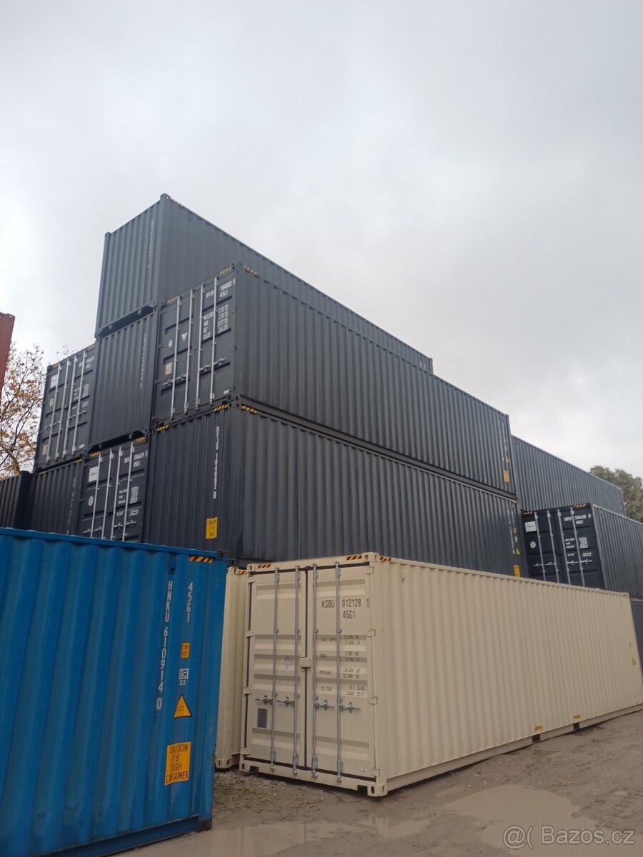 nový lodní kontejner r.v. 2025 one way dv 20 HC 40 6-12m - 4