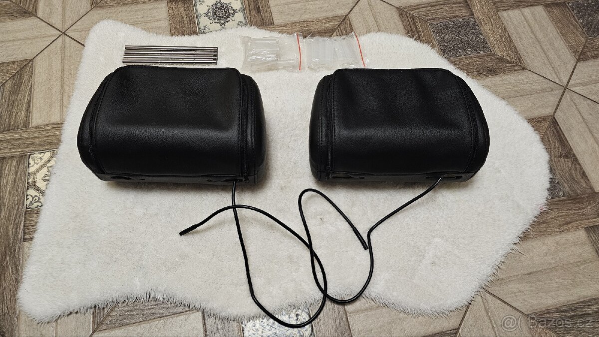 Opěrky hlavy do auta s LCD displejem - 4