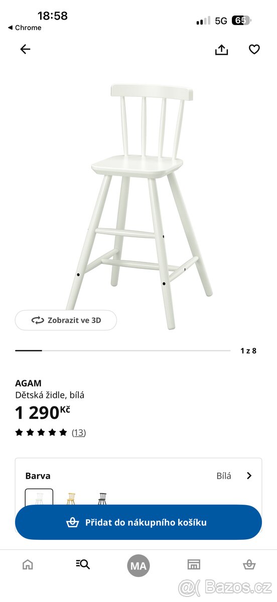 Dětská židle Ikea - 4