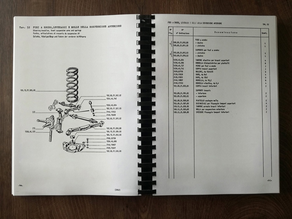 Katalog dílů Alfa Romeo 2600 SZ - 4
