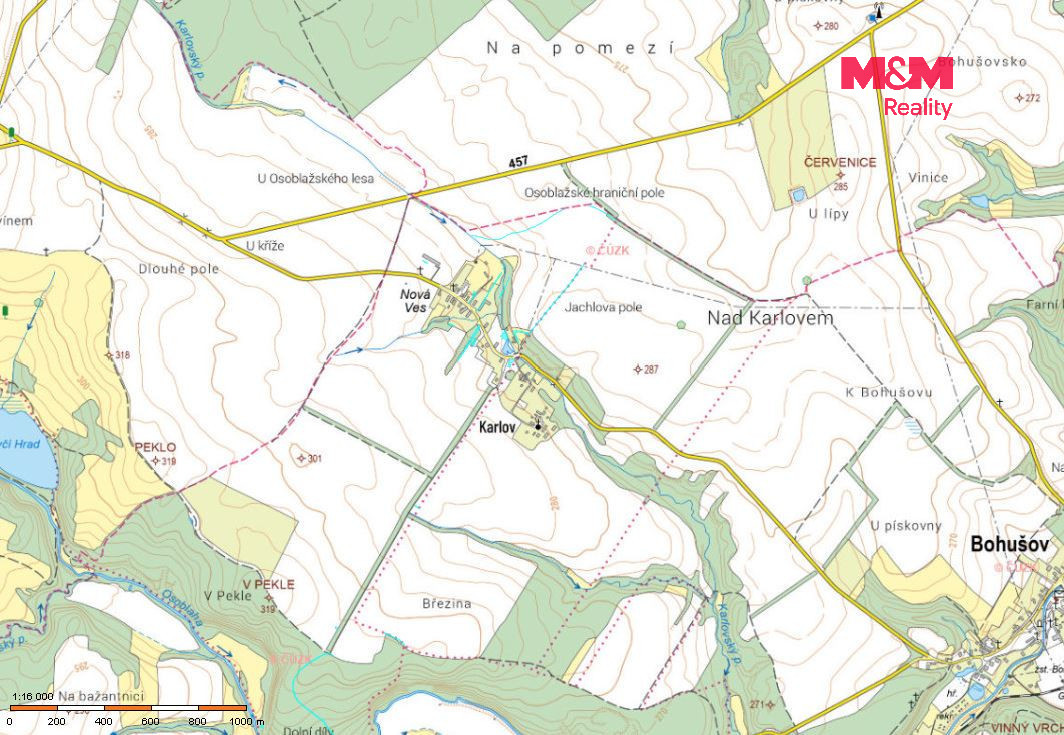Prodej zahrady, 759 m², Bohušov - 4
