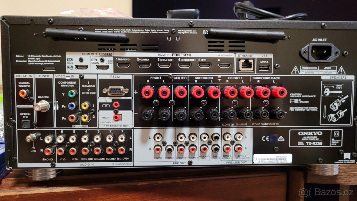 Receiver Onkyo tx rz50 - 4