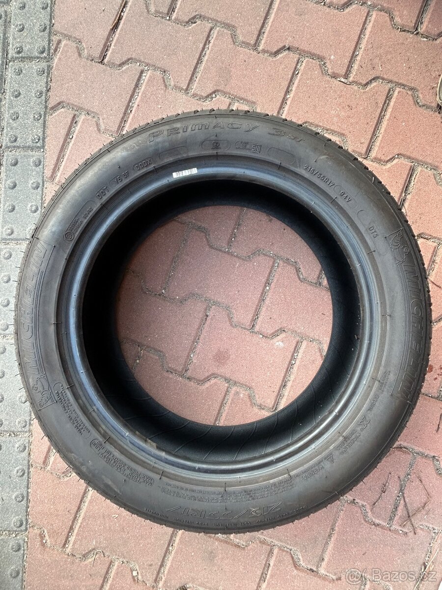 4 letní pneu Michelin 215/55 R17 Primacy 3St - 4