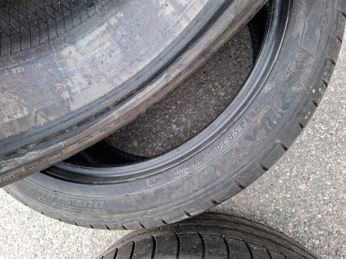 Zánovní pneu letní BMW X5, X6 - 20" - 4