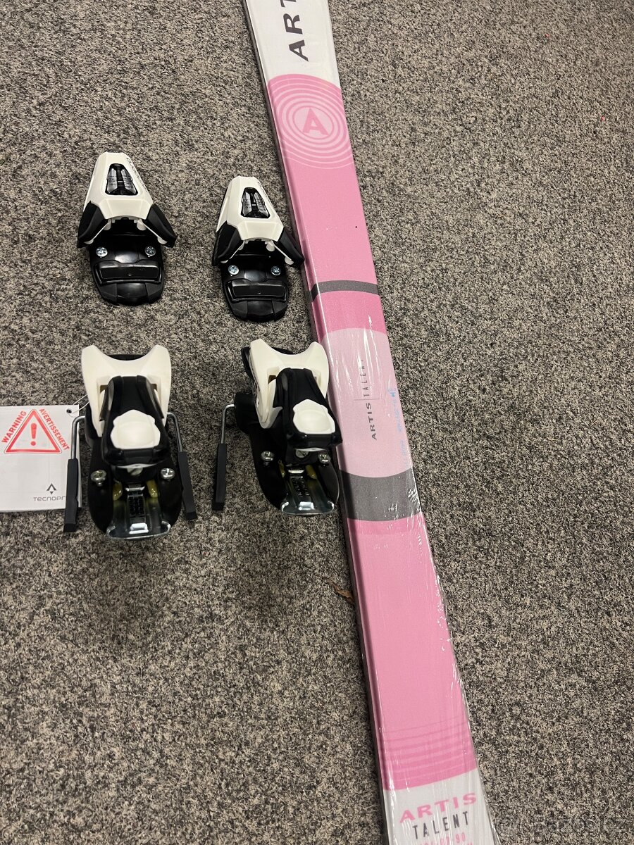 Dětské růžové lyže Artis Talent - 110cm - 4