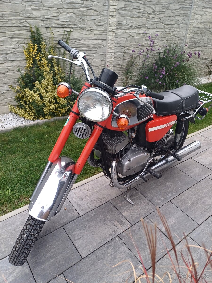 Jawa 350/634 1976 s TP, STK - 4