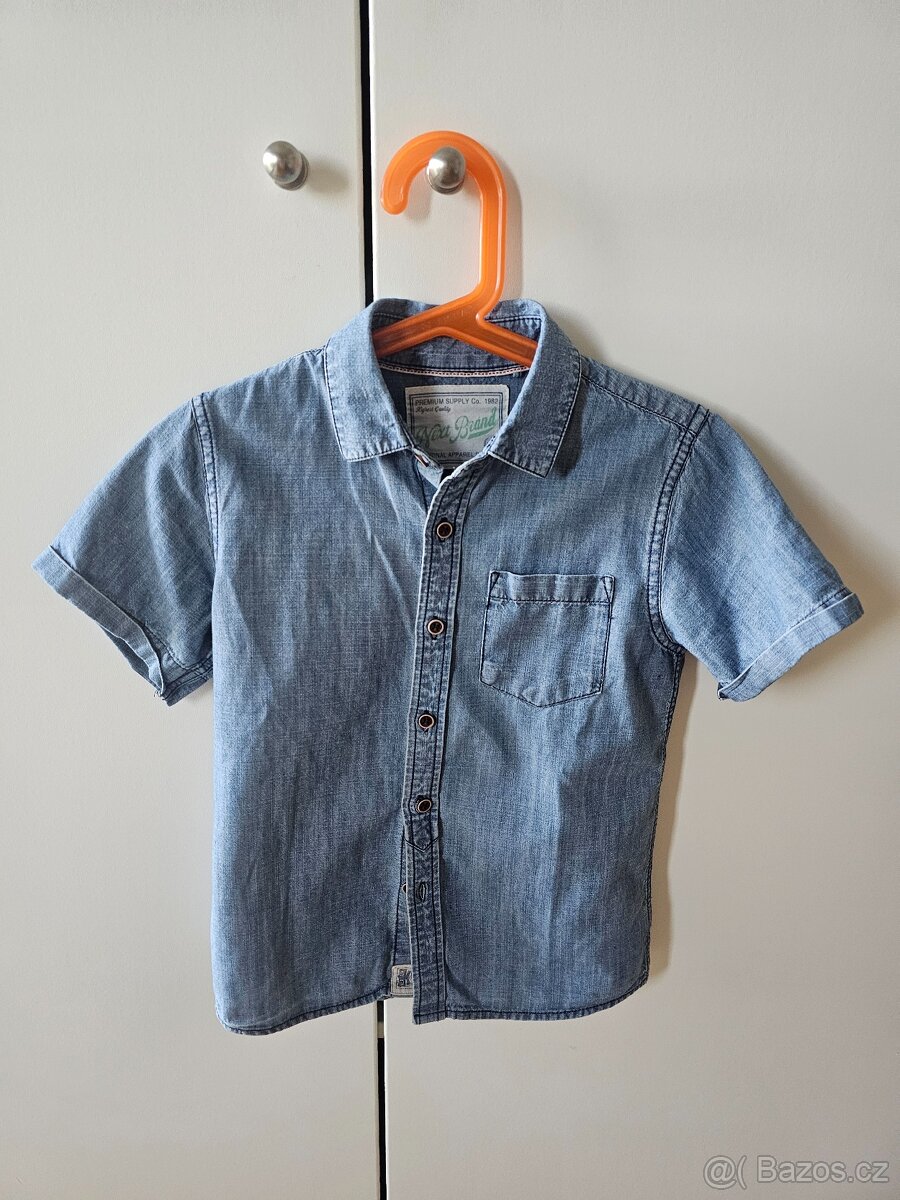Letní i celoroční košile, vel. 110, 116 (více foto uvnitř) - 4