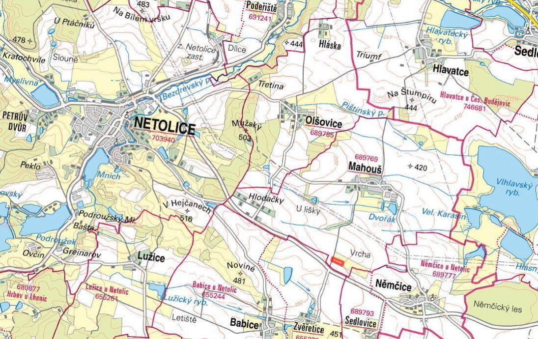 Zemědělská půda, prodej, Mahouš, Prachatice - 4