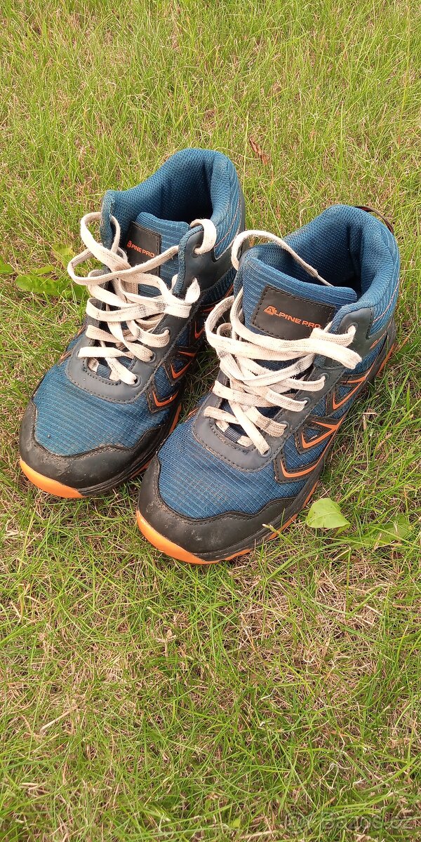 Dětské trekové boty ALPINE PRO JACOBO MID, vel. 37(EU) - 4