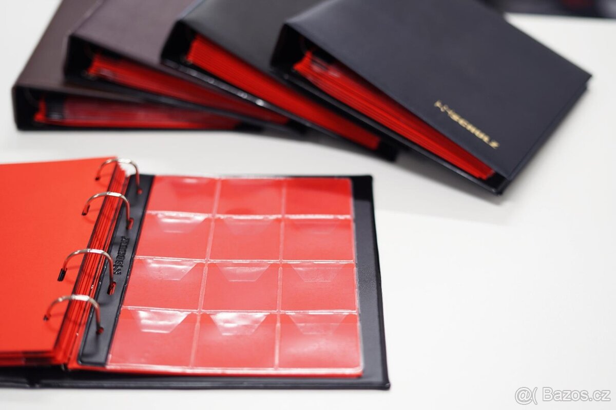 Album na mince - STANDARD na 221 mincí. Mix barev. Nový. - 4