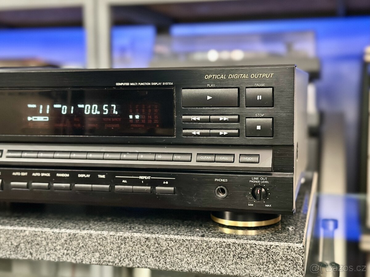 DENON DCD-1420 (r.1989) dálka, manuál, pěkný stav - 4