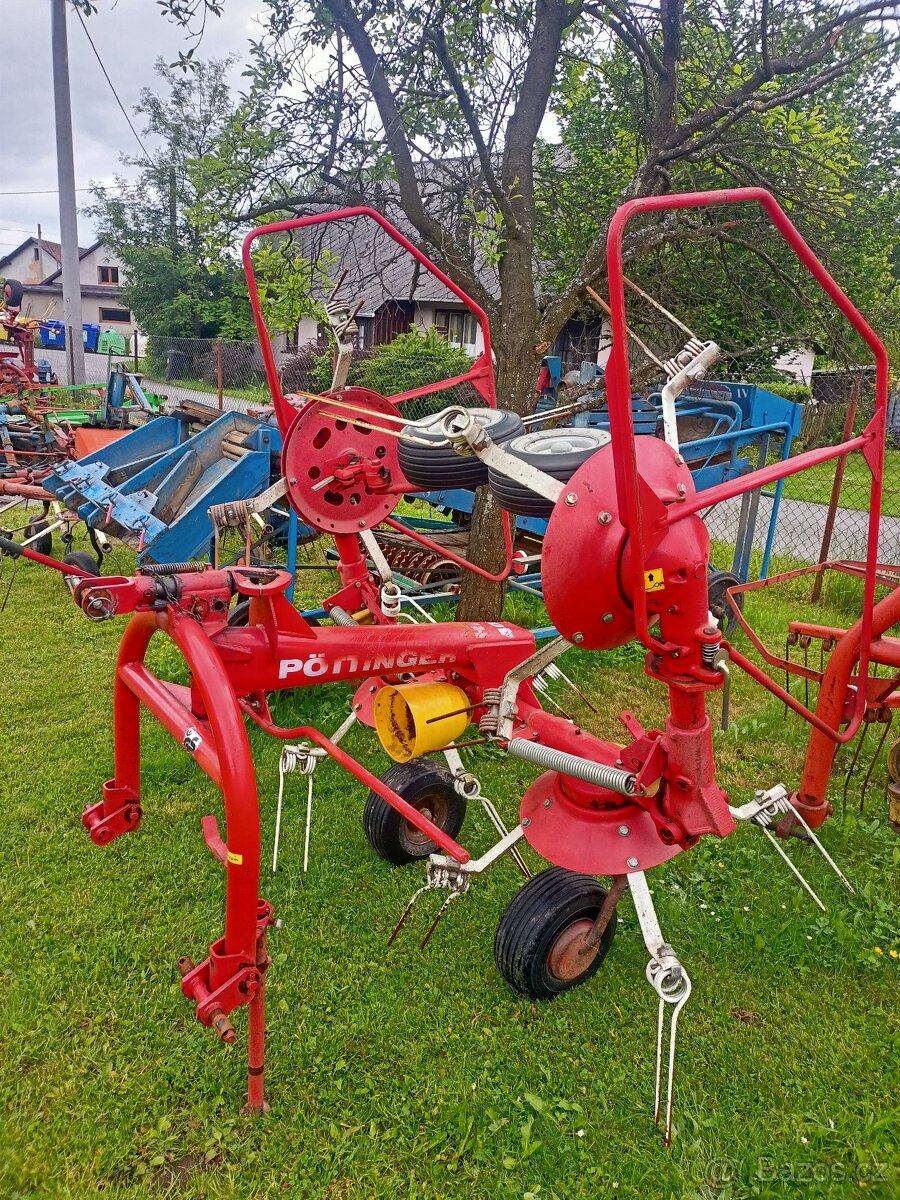 Super obraceč sena Potinger 4 m - 4