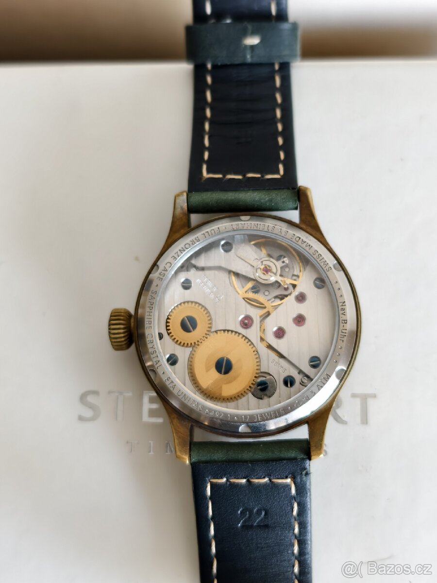 Steinhart Nav-B Uhr bronze 44 - 4